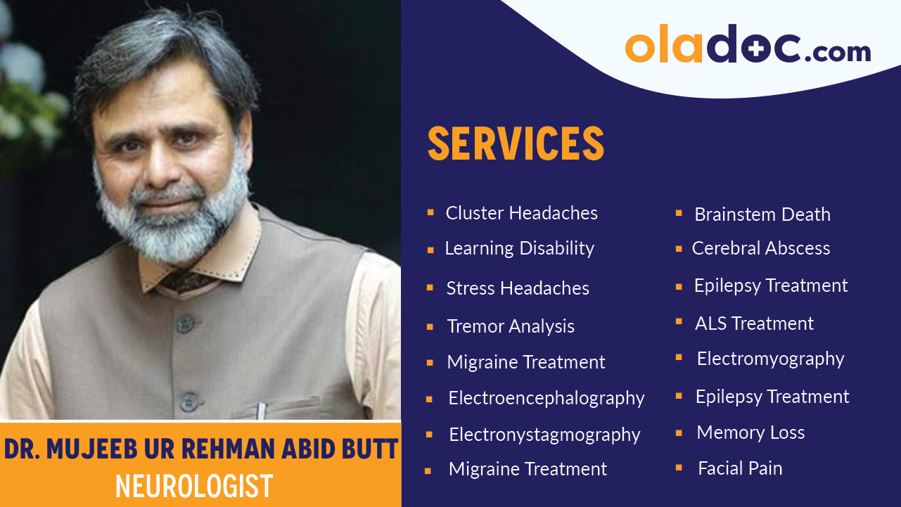 Services provided by  Dr. Mujeeb Ur Rehman Abid Butt